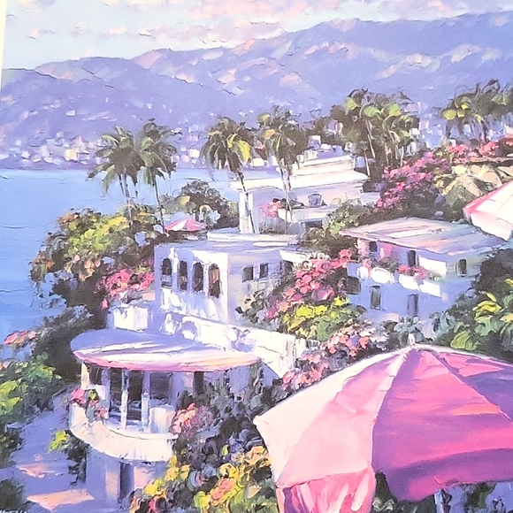 Lovely Picture "Hills of Acapulco" by Howard Behrens - Picture 4 of 9